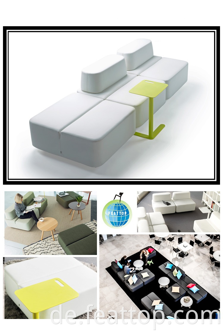 Heißverkauf kommerzieller Sekten im Büro Wartezimmer Lounge Modular Sofa Set